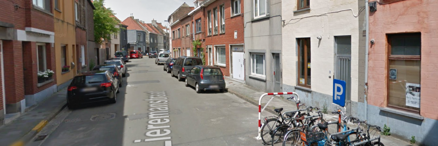Wegdek Liermanstraat Gent