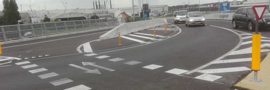 Langparkeren R4-Brug Gentstraat in Oostakker