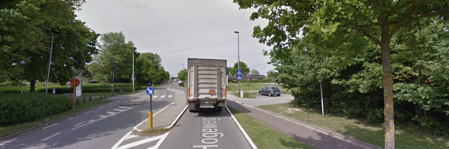 Slechte staat wegdek Hogeweg