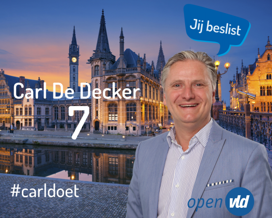 Carl Dedecker Campagneflyer 2018